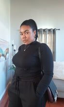 Load image into Gallery viewer, On The Way Jogger Set | Black