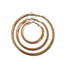 Load image into Gallery viewer, Hoochie Hoops Earring Set | Gold
