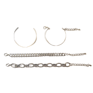 Stack'd Bracelet Set | Silver