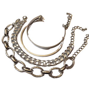 Stack'd Bracelet Set | Silver